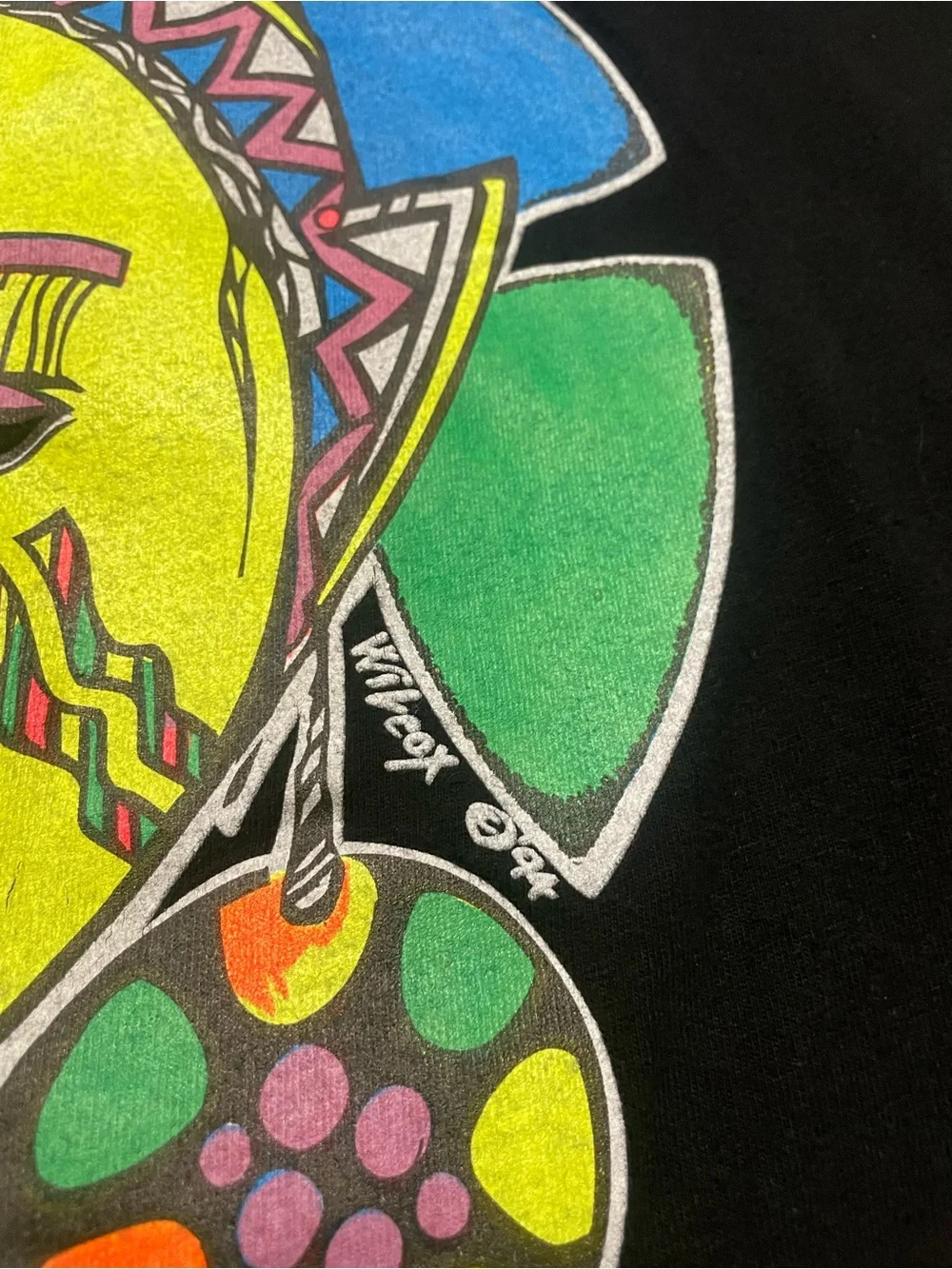 Vintage 1994 Washington DC Carnival T Shirt XL Single Stitch USA Wilcox Art Tee